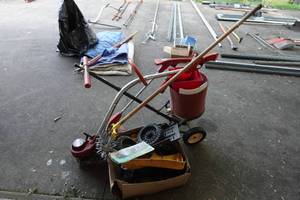 Assorted Lawn Care - Trimmer, Seed Spreaders