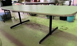 Plastic 8 Conference Table