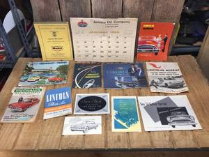 lot 152 image: Vintage Variety Car Promos - Catalogs - Ads