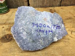 lot 159 image: (Chunk) Blue Sodolite - Canada - Raw