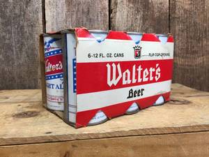 lot 205 image: Vintage Walters Beer - Bicentennial 6-Pack