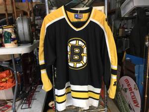 lot 266 image: Vintage Starter Boston Bruins Jersey - L