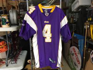 lot 269 image: NFL Authentic - MN Vikings FAVRE Jersey