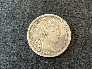1893 Barber Quarter