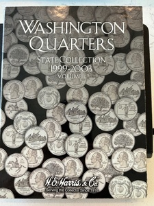 State Quarter Book and Coins Volume 1