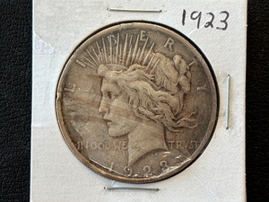 1923 Peace Dollar