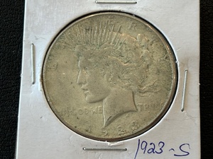 1923-S Peace Dollar
