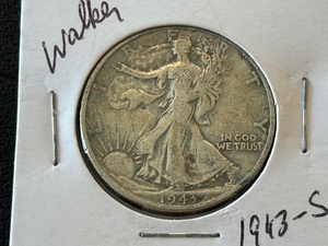 1943-S Walking Liberty Half Dollar