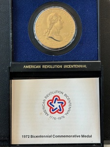 1972 Bicentennial Commemorative Medal