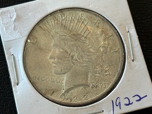1922 Peace Dollar