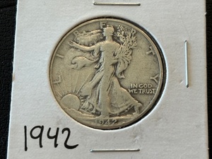 1942 Walking Liberty Half Dollar