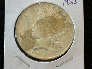 1923 Peace Dollar