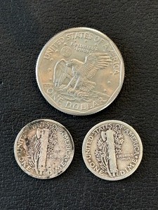 Susan B. Anthony, Mercury Dimes