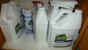 lot 51 image: Pantry full of stuff - Lots of Disinfecting kitchen cleaner, see all pictures