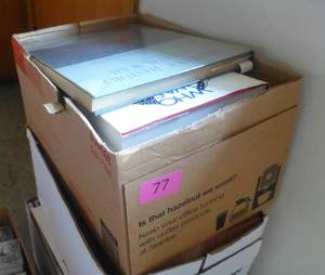 lot 77 image: Box full of hardback books on the Civil War