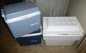 lot 128 image: 3 coolers