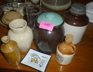 lot 145 image: group of stoneware