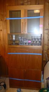 lot 152 image: Nice condition Teak Danish modern cabinet