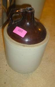 lot 165 image: Stoneware Jug unknown make