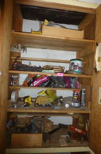 lot 208 image: Closet full of goodies