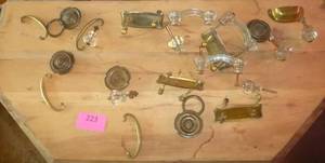 lot 223 image: Vintage door pulls