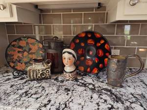 lot 71 image: Modern Dcor Staging Items Fall Tones