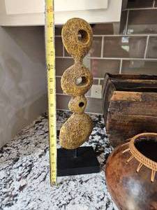 lot 72 image: Modern Dcor Staging Items Primitive Items
