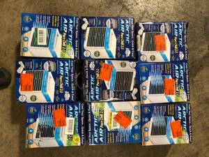 Lot of  ARCTIC AIR 76 CFM 4 Speed Portable Evaporative Cooler for 45 sq. ft.   Customer Returns See Pictures