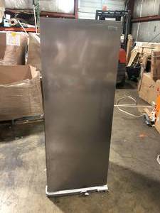 Vissani 7 cu. ft. Convertible Upright FreezerRefrigerator in Stainless Steel Garage Ready   Customer Returns See Pictures