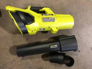 RYOBI 40V HP Brushless 190 MPH 730 CFM Cordless Battery Jet Fan Leaf Blower (Tool Only)    Customer Returns See Pictures
