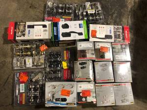 Lot of Assorted Door Handles and Locks Various Models and Conditions  Customer Returns See Pictures