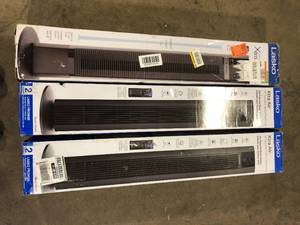 Lot of Assorted Tower Fans Various Models and Conditions Customer Returns See Pictures