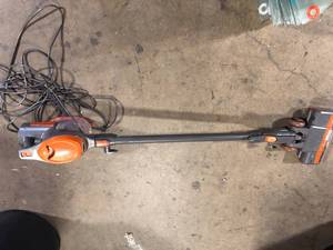 Shark Rocket Bagless Corded Stick Vacuum for Hard Floors and Area Rugs with Powerful Pet Hair Pickup in Orange Used  Customer Returns See Pictures