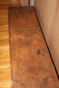lot 92 image: Vintage Wooden Bench