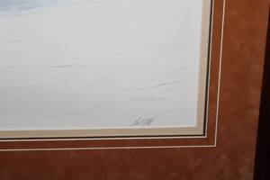 lot 110 image: Framed Paul Calle Limited Edition Artwork (Reserve set at $200)