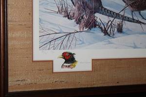lot 111 image: Kevin Daniel Signed Limited Edition Framed Pheasant Print