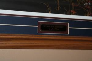 lot 118 image: Framed Complete Serenity Print by Jim Hansel