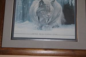 lot 119 image: Robert Bateman Framed Print - Shakopee Wildlife Gallery 1990