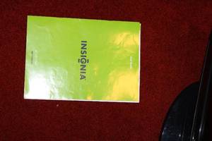 lot 146 image: Insignia 26 LCD TV with Stand, Remote, and User Guide and Set of Wooden Folding Tables