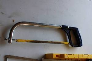 lot 182 image: Assorted Hand Saw Tools and Miter Box Set