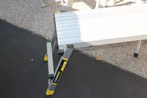 lot 192 image: Lot of Aluminum Step Ladders and Work Platform