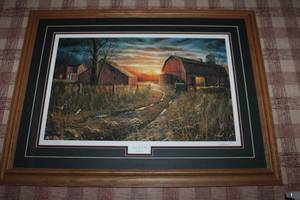 lot 198 image: Days Gone By by Jim Hansel Framed Print