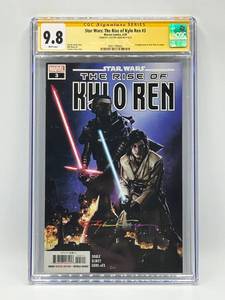 lot 5 image: CGC 9.8 Star Wars The Rise of Kylo Ren #3, Marvel Comics (2020) - Signed by Clayton Crain