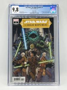 lot 7 image: CGC 9.8 Star Wars The High Republic #1, Marvel Comics (2021) - Variant Edition