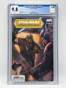 lot 8 image: CGC 9.8 Star Wars The High Republic #2, Marvel Comics (2021)