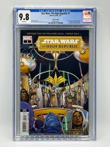 lot 14 image: CGC 9.8 Star Wars The High Republic #1, Marvel Comics (2021) - Second Printing