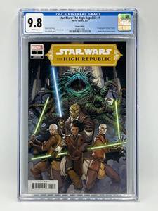 lot 16 image: CGC 9.8 Star Wars The High Republic #1, Marvel Comics (2021) - Variant Edition