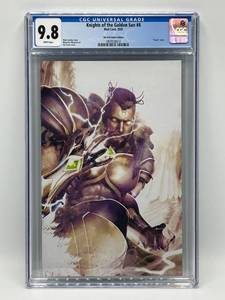 lot 18 image: CGC 9.8 Knights of the Golden Sun #8, Mad Cave (2020) - The 616 Comics Edition Virgin Cover