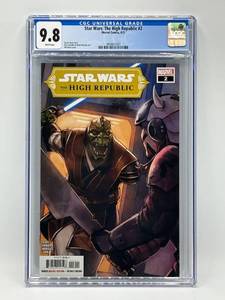 lot 21 image: CGC 9.8 Star Wars The High Republic #2, Marvel Comics (2021)