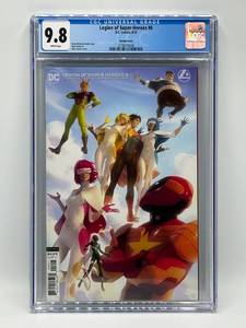 lot 22 image: CGC 9.8 Legion of Super-Heroes #6, DC Comics (2020) - Variant Cover